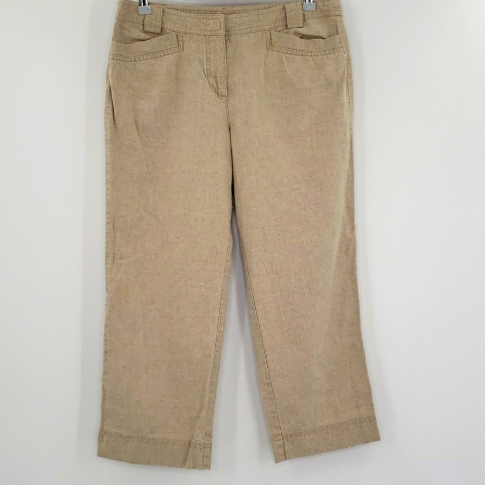 LOFT‎ Linen Blend Capris